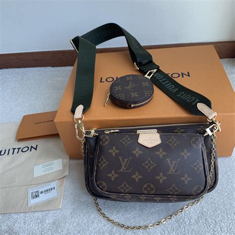 multi pochette louis vuitton kaki|authentic Louis Vuitton multi pochette.